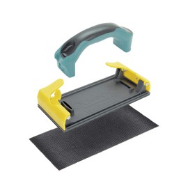 wolfcraft Hand-Held Sander for Plasterboard I 4056000 I for controlled, ergonomic sanding of plasterboard surfaces