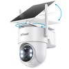ieGeek Security Cameras Wireless Outdoor, with Adjustable&Removable Solar Panel, 360°PTZ,