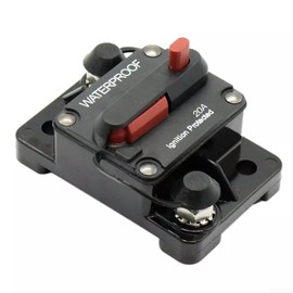 Car Circuit Breaker 20A Waterproof Switchable Circuit Breaker Reset Inline Fuse Holder Protection for RV Caravan Trailer Scooter