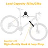 CyclingDeal Pack of 2 Bike Rack Straps - Bicycle Wheel