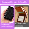 QhgPnt Credit Card Holder 3-Pack, RFID Blocking Card Protector, Slim