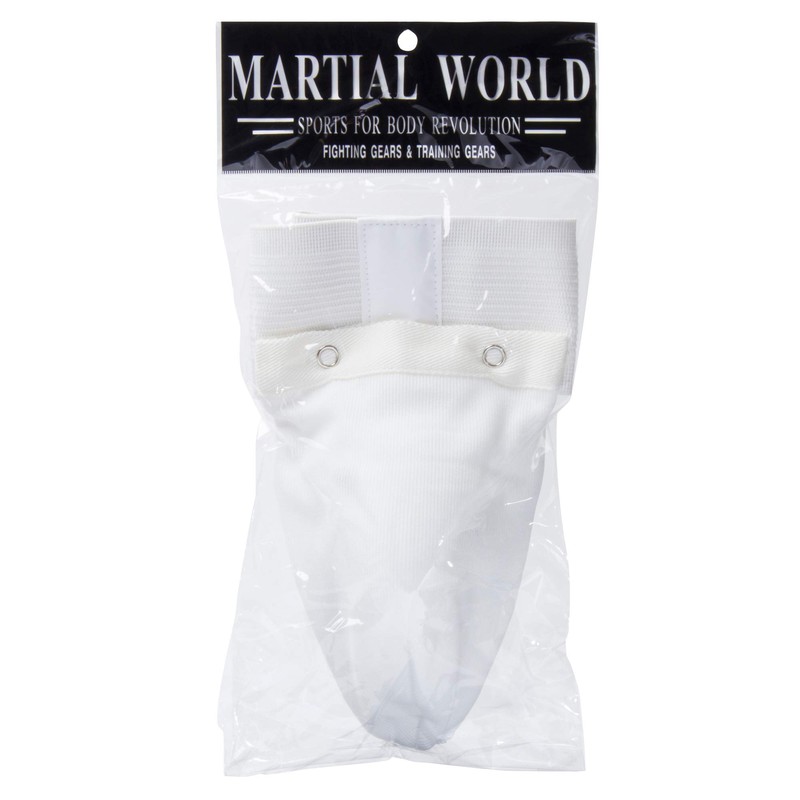 MARTIAL WORLD GG51-S Fur Cup Supporter Type, White, S