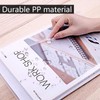 SHUESS 60 Pcs Plastic Wallets A5 - A5 Plastic Wallets