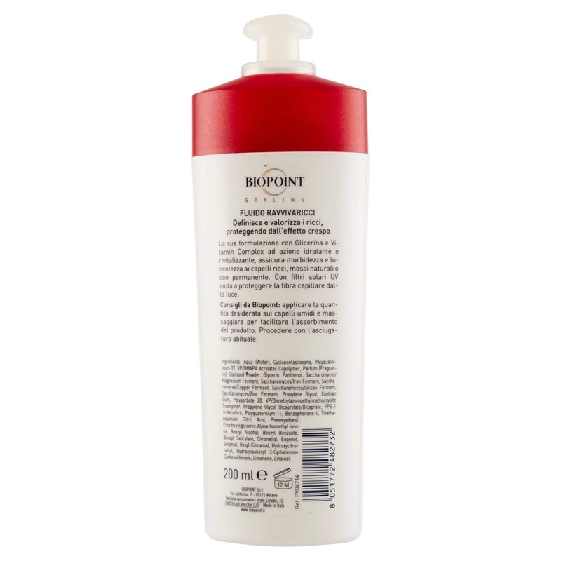 Fluido Ravviva Ricci Controlo Leggero Effetto Ricci Definiti 200 ml