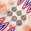 Remuuly 20Pcs Dance Medals Bulk 2" Pink Dance Star Award