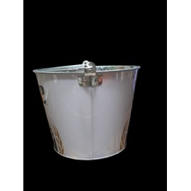 Miller Lite Brand Logo; 1.25 US Gallons "Beer Bucket" Galvanized Steel Pail