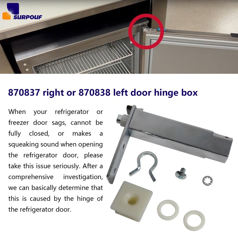 TOP Door Hinge Cartridge (4Pack) Fits for True Both (870837