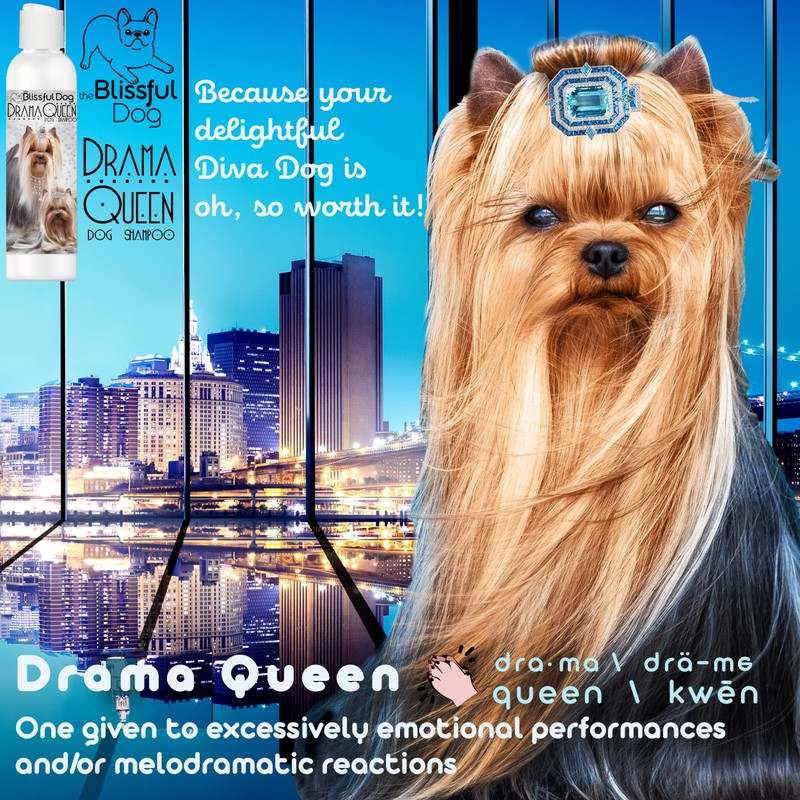 The Blissful Dog Shih Tzu Drama Queen Dog Shampoo, 8