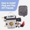 BG50 Carburetor Assembly Compatible with Stihl Leaf Blower BG50 BG65