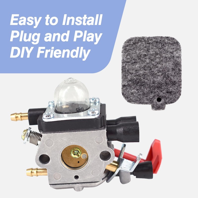 BG50 Carburetor Assembly Compatible with Stihl Leaf Blower BG50 BG65
