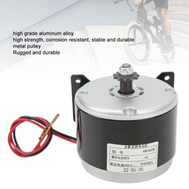 Brushed Electric Motor, DC 12V 2750RPM High Speed Permanent Magnet Electric Motor Generator, Brushed DC Motor for E Scooter Drive Speed Control