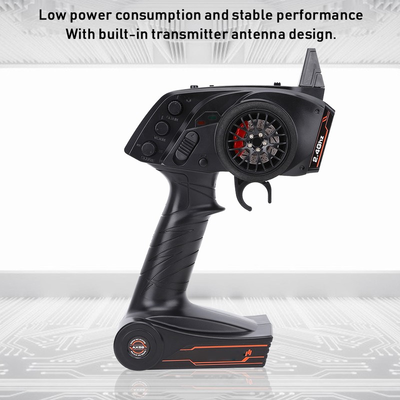 AX5S 2.4G 3CH AFHS Wireless Remote Control Transmitter for RC