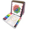 Mandala Adult Colouring and Guided Journaling | with 12pc Two-Sided