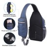 WATERFLY Sling Backpack Sling Bag Shoulder Backpack Shoulder Bag Adjustable