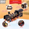 Tren Eléctrico para Árbol de Navidad, Luces y Sonidos, Decoración