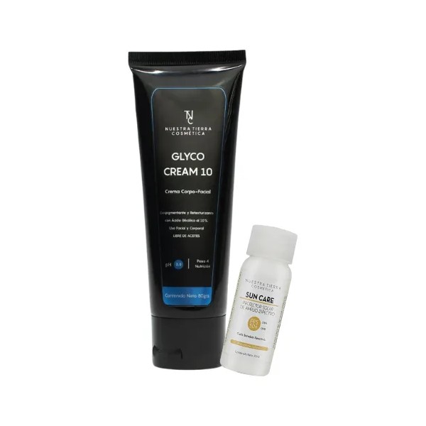 Crema Aclarante Con Acido Glicolico Al 10% Momento de aplicación