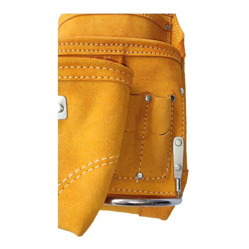 Zeluga 20-113 10 Pocket Rigger Heavy Duty Leather Tool Bag,