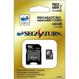 セガハードシリーズmicroSDHCカード+SDアダプターセット『セガサターンmicroSDHCカード (16GB) +SDアダプターセット』