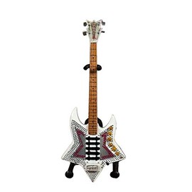AXE HEAVEN BC-279 Bootsy Collins Space Bass Mini Guitar, White