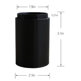 TEYOUYI Dew Shield for ZWO Seestar S50 Telescope Accessories for ZWO Seestar S50，Only Compatible with TPU Made Cap Cover and Bahtinov Mask Focus Black