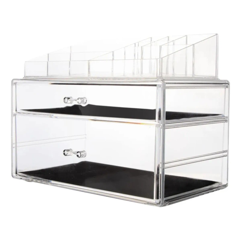 Organizador De Acrílico Para Maquillaje Beauty Secrets Trasparente