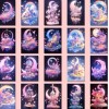 Unbranded 10pcs Dreamy Moon Extra Small Stickers- Scrapbook, Journal, DIY