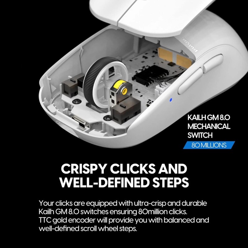 Pulsar Gaming Gears X2 V1 Symmetrical Wireless Gaming Mouse -