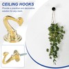 PATIKIL Swag Hooks, 4 Pcs Heavy Duty Ceiling Hooks with