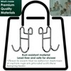 Jovware Shower Caddy With Hooks - Razor Holder and Loofah