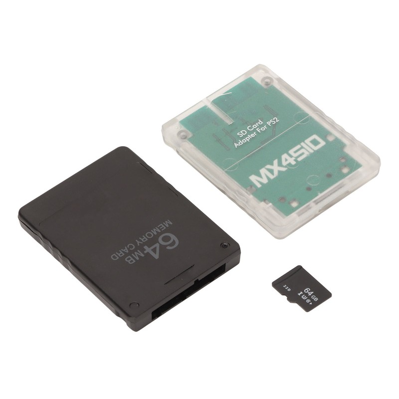 Memory Card Reader Stable Replacement Memory Card Adapter with 64G