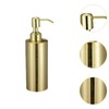 Fenteer 260ml Gold Soap Dispenser Hand Soap Dispenser for Kitchen