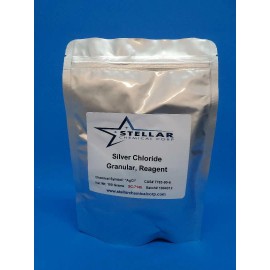 Stellar Chemical Corp. Silver Chloride, Granular, Reagent          10 Grams