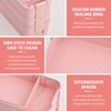 Daelesr 1 Pack Reusable Lunch Bento Boxes, Meal Prep Brotdose