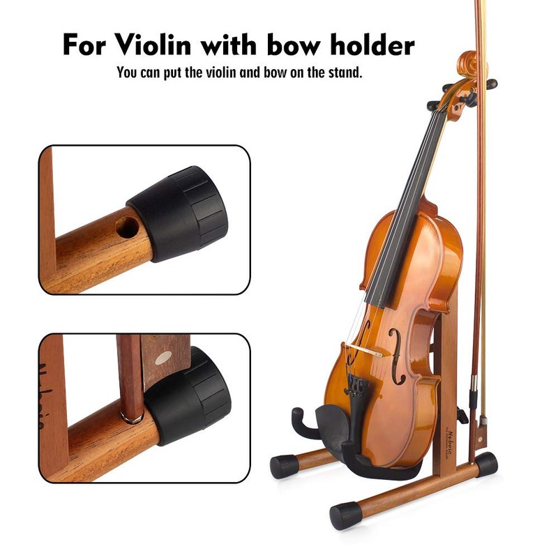 Neboic Violin Stand, Ukulele stand, Wooden Banjo Stand, Violin Stand