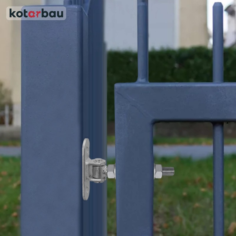 KOTARBAU® Set of 2 Adjustable Gate Hinges M12 The Perfect