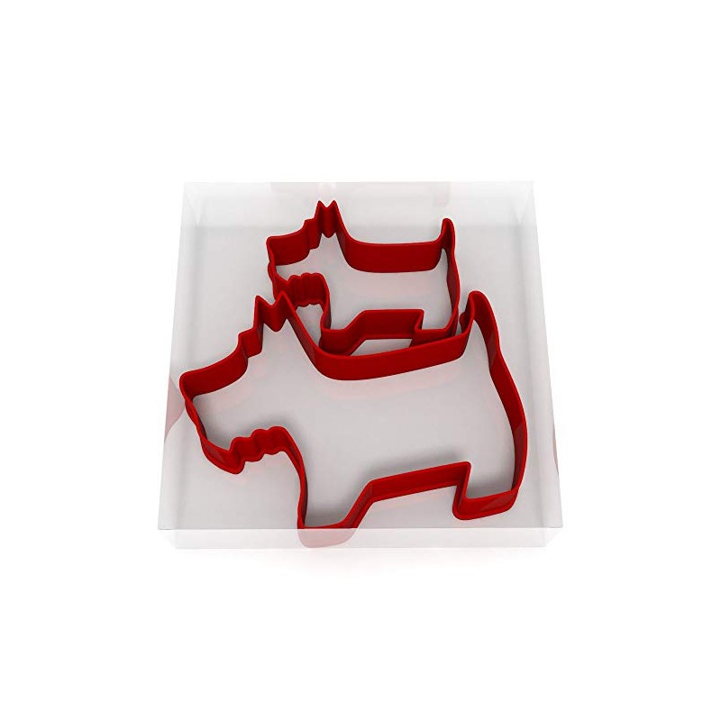Scottish Terrier Dog Set of 2 Value Cookie/Fondant Cutters Pair