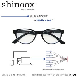 Shinoox Soho Blue Block Reader +1-100 g