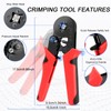 VFANDV Wire End Ferrule Pliers Set, Crimping Tool Set with