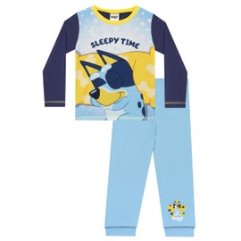 Bluey Pyjamas | Long Sleeve Boys Pyjamas | Toddler Pyjamas | Blue 2-3 Years