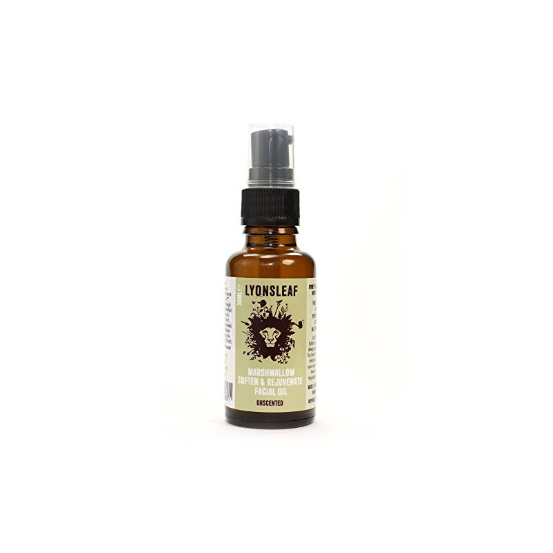 Lyonsleaf Marshmallow Facial Oil 30ml 100% Natural Skin Oil Unscented