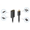 deleyCON 0,2m USB 2.0 High Speed OTG Adapter - USB