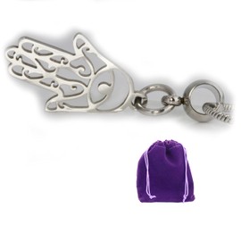 Protection from Evil Necklace | Hamsa Necklace 100% Stainless Steel as Protection from Evil Eye Jewelry or an Evil Eye Necklace and Protection from Evil Eye Necklace or Egyptian Jewelry or an Egyptian Necklace a Great Hamsa Hand Gift Hamsa Decor, Stainle