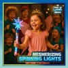 IPIDIPI TOYS Snowflake Wand - Spinning Light Up Magic Wand