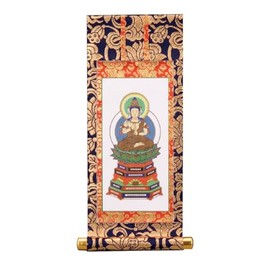 Sun Meny Honzon Wall Scroll [Large Size] Dainichi Nyorai [Shingon Sect]