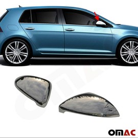 Stainless Steel Chrome Side Mirror Cover Cap Mirror Guard 2 pcs. for VOLKSWAGEN Golf MK 7 2015-201