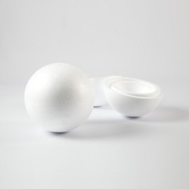 Smithers Oasis Styropor Hollow Spheres Styrofoam Polystyrene Balls (20cm)