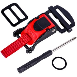 Yecream Helmet Quick Release Buckle Kit - Friendly Replacement for Motorcycle Helmet Quick Release, Easy for Helmets, Durable & Reliable