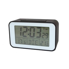 Clock Radio with Clock Alarm Clock Thermometer (4491S)