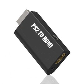 PS2 HDMI audio video converter, adapter with 3.5 mm audio output for HDTV / HDMI monitors, PC, Smart TVs