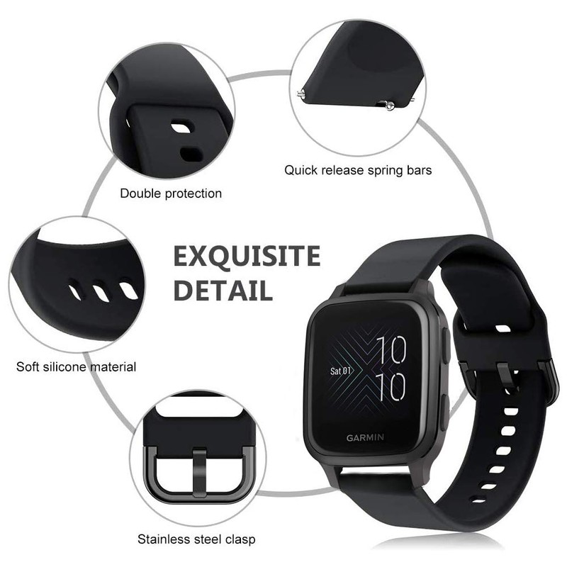 ViCRiOR Bands Compatible with Garmin Venu/Venu Sq/Venu Sq 2 /